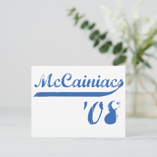 Carte postale McCainiacs'08 (Debout devant)
