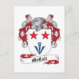 Carte Postale McCall Family Crest