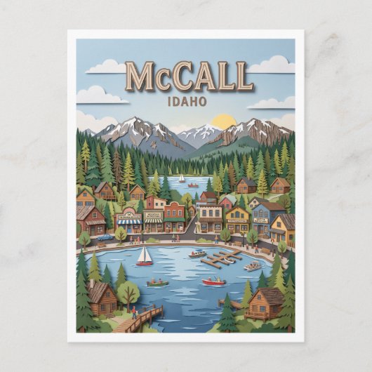Carte Postale McCall Idaho (Devant)