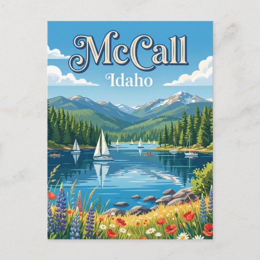 Carte Postale McCall Idaho (Devant)