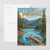 Carte Postale McCall Idaho (Devant / Derrière)