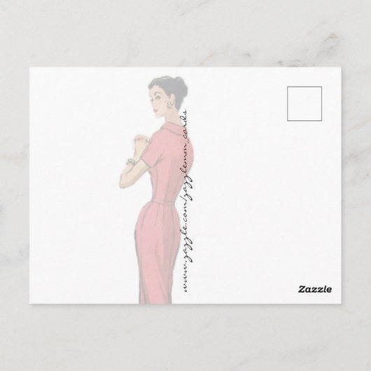 Carte Postale McCall's 1956 (Dos)