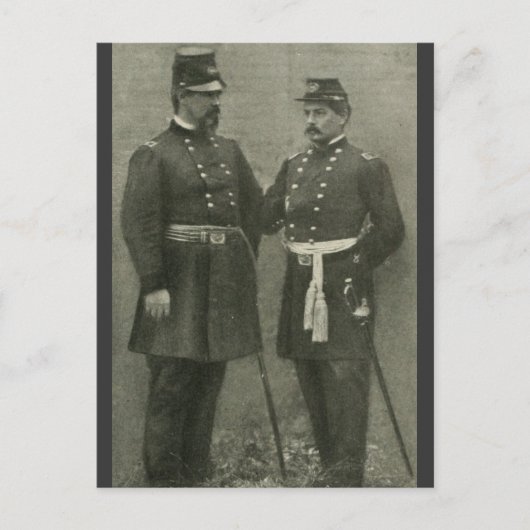 Carte Postale McClellan et McDowell (Devant)