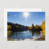 Carte Postale McClellan Lake en octobre (Devant / Derrière)