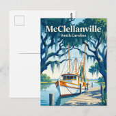 Carte Postale McClellanville États-Unis (Devant / Derrière)