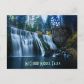 Carte Postale McCloud Middle Falls (Devant)