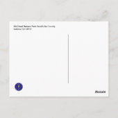 Carte Postale McCloud Nature Park Hendricks County Indiana 2 oct (Dos)