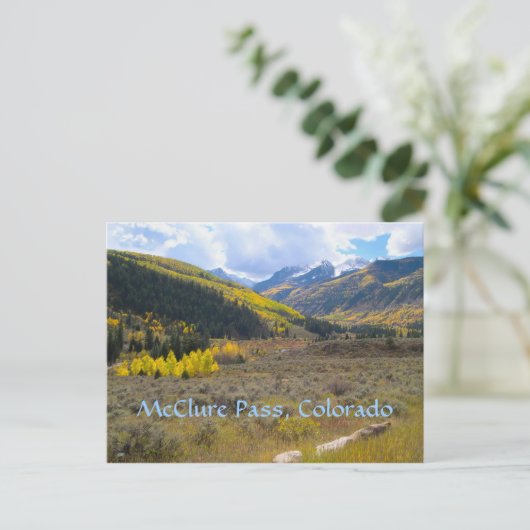 Carte Postale McClure Pass, Colorado (Debout devant)