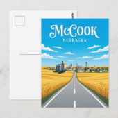 Carte Postale McCook États-Unis (Devant / Derrière)