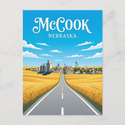 Carte Postale McCook États-Unis (Devant)