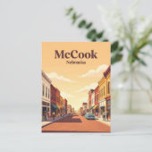 Carte Postale McCook États-Unis (Debout devant)