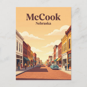 Carte Postale McCook États-Unis