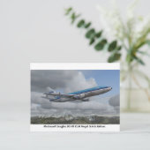 Carte Postale McDonnell Douglas DC-10 de KLM Royal Dutch Airline (Debout devant)