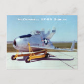 Carte postale McDonnell XF-85 Goblin (Devant)