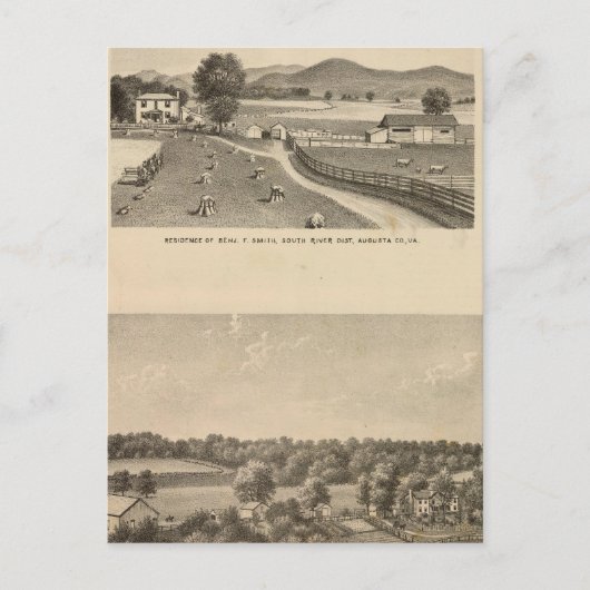 Carte Postale McFarland, Smith résidences (Devant)