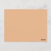 Carte postale McGonagall (Dos)