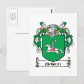 Carte Postale McGuire Family Crest (Devant / Derrière)