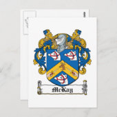 Carte Postale McKay Family Crest (Devant / Derrière)