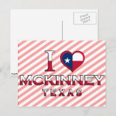 Carte Postale McKinney �, Texas (Devant / Derrière)