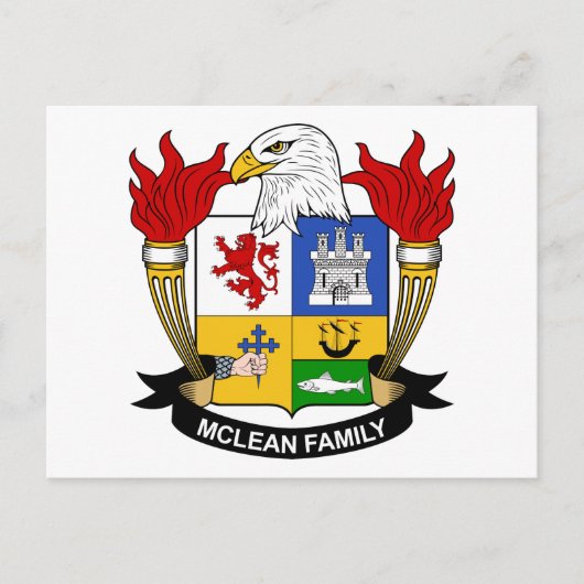 Carte Postale McLean Family Crest (Devant)
