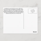 Carte Postale McMinn County Courthouse - Athènes, TN (Dos)