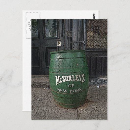 Carte Postale McSORLEY (Devant / Derrière)