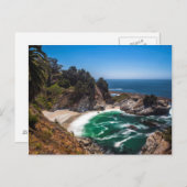 Carte Postale Mcway Falls in Julia Pfeiffer Burns State Park (Devant / Derrière)