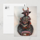 Carte postale MD Black Cherry Dragon (Devant / Derrière)
