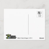 Carte postale MD Black Cherry Dragon (Dos)