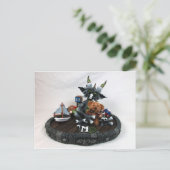 Carte Postale MD Black Teddy Dragon (Debout devant)