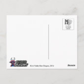 Carte Postale MD Black Teddy Dragon (Dos)