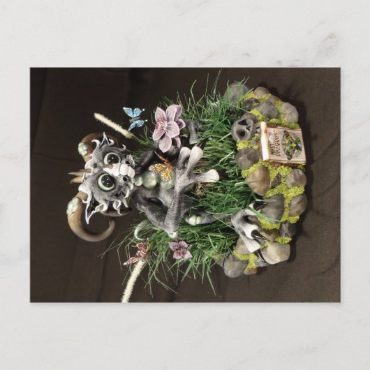 Carte postale MD Blue Butterflies Dragon (Devant)