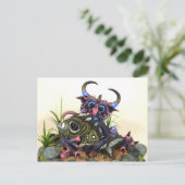 Carte postale MD Cuddlefish Dragon (Closeup (Debout devant)