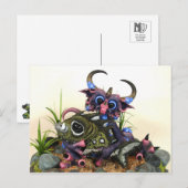Carte postale MD Cuddlefish Dragon (Closeup (Devant / Derrière)