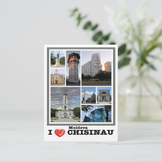 Carte Postale MD Moldova - Chisinau - (Debout devant)