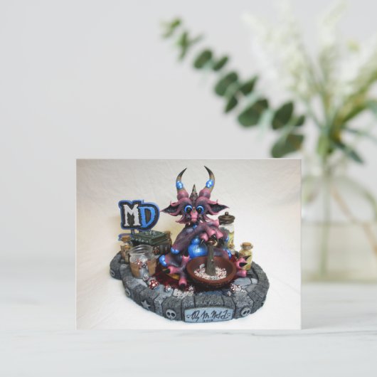 Carte postale MD Potion Dragon (Debout devant)