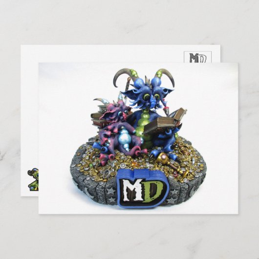 Carte postale MD Storytime Dragons (Devant / Derrière)
