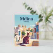 Carte Postale Mdina Malte (Debout devant)