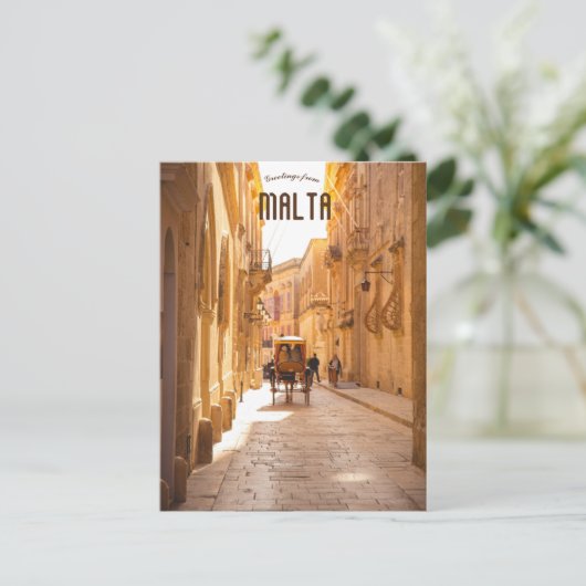 Carte Postale Mdina Malte (Debout devant)