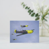 CARTE POSTALE ME109E (Debout devant)