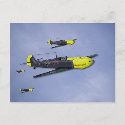 CARTE POSTALE ME109E (Devant)