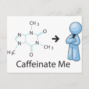 Carte Postale Me caféiner