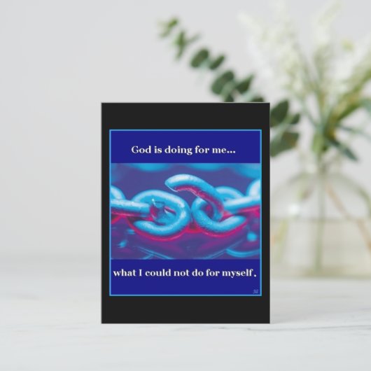 Carte Postale Me guérir (Debout devant)