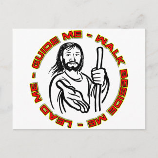 Carte Postale Me guider Marcher à côté de moi