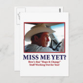 Carte Postale Me Manque Encore ? (Devant / Derrière)