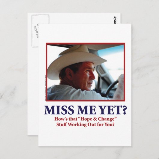 Carte Postale Me Manque Encore ? (Devant / Derrière)