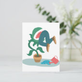 Carte Postale me nourrir venus flytrap (Debout devant)