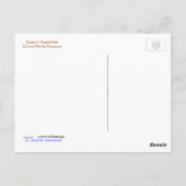 Carte Postale Meadlowlark oriental (Dos)