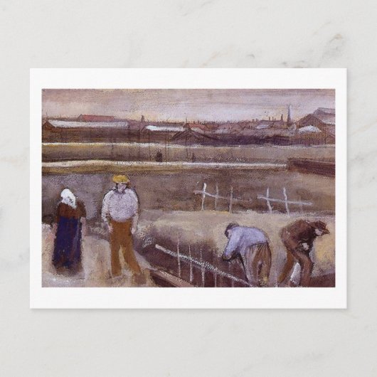 Carte Postale Meadows près de Rijswijk Van Gogh Art (Devant)