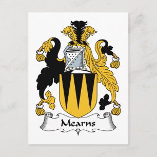 Carte Postale Meares Family Crest